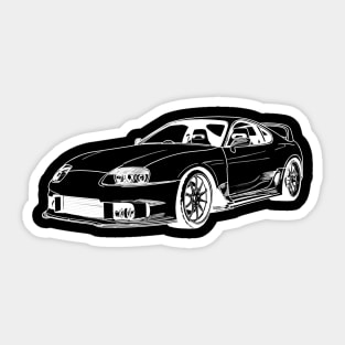 Japanese Classic Cars Sticker